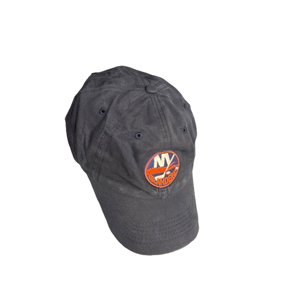 New York‎ Islanders Blue Unisex Adult Hat NHL Hockey Adjustable OSFA 100% Cotton - Picture 2 of 6